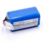 vhbw Batterie compatible avec iCLEBO ARTE YCR-M05, POP YCR-M05-P, Smart YCR-M04-1 aspirateur, robot électroménager (3400mAh, 14,4V, Li-ion)