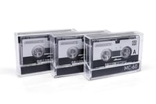 GALLUNOPTIMAL MC60 Microcassette - Dictaphone - Pack de 3 - Cassette Dictaphone - Microcassette - Audio Cassette