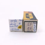 2 x TUBES DE VALVE EF86. PROD des années 1960. PLAQUE EN MAILLE. 80. CH165