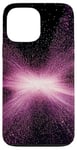 Coque pour iPhone 13 Pro Max Étoile rose explosion lumières espace