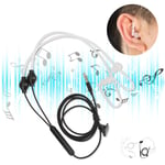 Air Tube Earphone Earbuds Wired Headphones W/HandFree Microphone For Samsung GHB