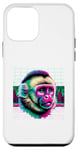 Coque pour iPhone 12 mini Vaporwave Synthwave Singe Capucin