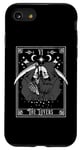 iPhone SE (2020) / 7 / 8 Vintage Tarot Card The Lovers Grim Reaper Occult Unholy Case