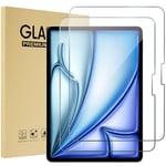 ProCase Screen Protector for iPad Pro 13 Inch(M4)/ iPad Air 13 Inch(M2) 2024 Tempered Glass Screen Saver Protective Film Guard for iPad Pro 13/iPad Air 13 2024 Release -2 Pack