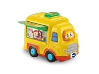 VTech Toot-Toot Drivers Pizza Truck, Interactive Toddlers Toys for Pretend Play with Lights and Sounds, Suitable for Boys & Girls Ages 1, 2, 3, 4+ Years, English Version