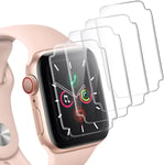 Für Schutzfolie Apple Watch Series 6 / Se 2022/5/ 4 44mm Panzerglasfolie, Soft Tpu, Für Apple Watch Series 4/5/6/Se 44mm Folie - Apple Watch Series 4/5/6/Se 44mm 4 Stück]