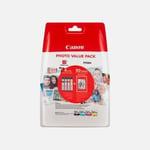 Canon CLI-581XL Blækpatron MultiPack + PP 201 A6, 50 sider 2052C004