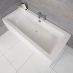 Baignoire rectangulaire 80x180cm - Double dos