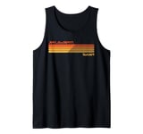 Retro Jerusalem Israel Tank Top