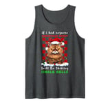 If I Had Anymore Christmas Spirit Jingle Bell Cat Christmas Tank Top