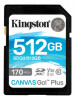 512GB SDXC Canvas Go Plus 170R C10 UHS-I U3 V30 SDG3/512GB