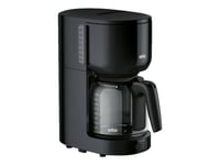 Braun Purease Kf 3120 Bk - Kaffemaskin - 10 Kopper - Svart