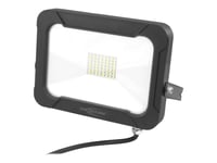 Ansmann Wfl2400 - Väggspotlight - Led - 30 W - Klass F - Vitt Ljus - 5000 K - Svart