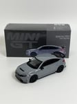 Honda Civic Type R Sonic Gray Pearl 2023 RHD 1:64 Scale Mini GT MGT00659R