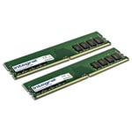 Integral 32GO kit (2x16GO) DDR4 RAM 3200Mhz SDRAM Mémoire pour PC de Bureau/Ordinateur PC4-25600