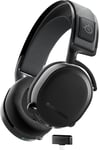 Arctis 7+ - Casque Gaming Sans Fil - Sans Perte 2,4 Ghz - 30 Heures D`Autonomie De La Batterie - Pour Pc, Ps5, Ps4, Mac, Android Et Switch - Noir