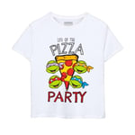 Teenage Mutant Ninja Turtles Boys Life Of The Pizza Party T-Shirt - 3-4 Years