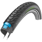 Schwalbe Marathon E-Plus Addix-E Performance Smart DualGuard Wired Road Tyre - 700c Black / 35mm