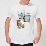 T-Shirt Homme La Reine des Neiges - Polaroid Olaf - Blanc - XXL - Blanc