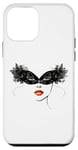 Coque pour iPhone 12 mini Masque vénitien, joli visage, femme, Venise, Italie