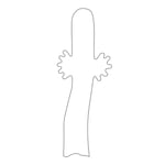 Moomin - Muumi Piparkakkumuotti Hattivatti 13 cm
