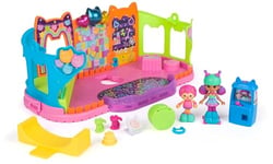 Gabby’s Dollhouse, Party Room Playset with Exclusive Toy Figures, Doll’s House Furniture, Accessories and Fidget Play, Kids’ Toys for Girls and Boys Aged 3+