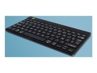 R-Go Ergonomic Keyboard Compact Break - Tastatur - Trådløs - Bluetooth 5.0 - Azerty - Fransk - Svart