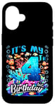 Coque pour iPhone 16 C'est mon quatrième anniversaire, mon garçon Sea Fish Ocean Animals Aquarium