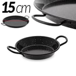 Paella Pan Valencian Paella Enamel 26 CM Easy Cleaning Long Lasting Spain