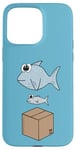 iPhone 15 Pro Max Big Fish Little Fish Cardboard Box, Dad Dancing Dancer Funny Case