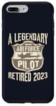 Coque pour iPhone 7 Plus/8 Plus Fête de retraite du légendaire pilote de l'armée de l'air en 2023