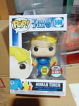 EN STOCK - FUNKO POP FANTASTIC FOUR - HUMAN TORCH GITD EXCLUSIVE