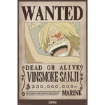 One Piece - Wanted Sanji - Juliste