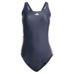 adidas Maillot de Bain Colourblock pour Femme, 30 Pouces, Noir, Noir, 54