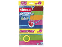 Vileda Microfiber Colors Cloth 8 Pcs.