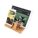 Apple Bamboo Stand For Watch Smartphone & Tablet