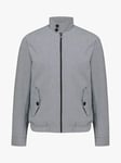 Guards London Barton Check Lightweight Harrington Jacket, Grey