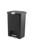 Addis Premium 50 litre kitchen waste pedal bin with locking system 517261ebay