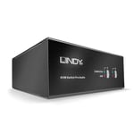 LINDY Commutateur kvm dvi-i single link dual head usb 2.0 & audio 2 ports