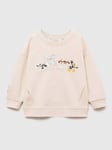 Mango Kids' Looney Tunes Sweatshirt, Light Brown