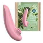 Womanizer Premium Eco Stimulateur clitoridien - Suceur de clitoris vegan 12 niveaux de puissance - Vibromasseur Smart Silence - rechargeable pour femme et couple