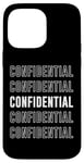 iPhone 14 Pro Max Confidential Case