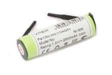 Batterie pour Braun PrecisionCleaner, PrecisionClean 2500mAh 1,2V NiMH