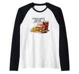 Funny Jokes Quote Probably Gonna Clog Your Toilet Later Raglan Baseball Tee