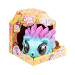 Jiggly Pets – My Spike Pet Bleu, Spiky the Hérisson interactif, animal de compagnie en caoutchouc souple qui chante, marche, roue, court, avec musique, jouet pour garçons et filles à partir de 4 ans,