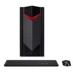 Acer Nitro N50-656 PC de Jeu Intel Core i7-14700F, 32 Go DDR5 RAM, 1 to M.2 SSD, NVIDIA GeForce RTX 4060, Windows 11 Home