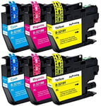 JoyPrinting LC3219XL Compatible Brother LC3219XL LC3219 LC3217 Ink Cartridges f