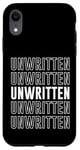 iPhone XR Unwritten Case