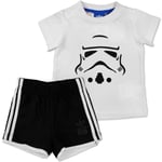 Adidas Star Wars Clone Trooper Empire Suit Baby Toddler Boy Pants Shirt 80