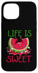 iPhone 15 Melon Summer Fruit Watermelon Lover Fresh Cool Joke Case